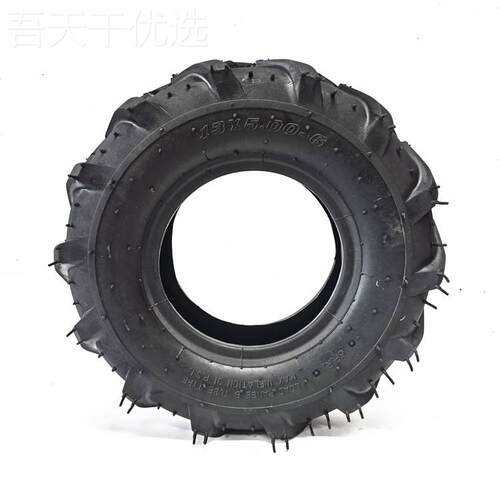 13寸微耕机胎13x5.胎00-6内外胎割轮草机5.0-6内外胎CMU加厚0型外