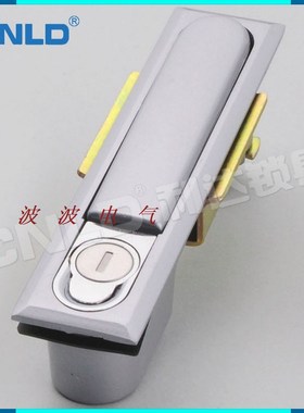 利达锁具 MS490-1 银灰 锌合金平面锁 配电箱门锁 818开关柜门锁