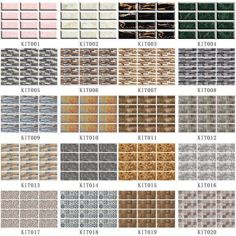 水晶膜地板楼梯瓷砖贴纸家居翻新厨房防油遮丑装饰自粘墙贴画20款,家居饰品,软装墙贴,淘宝优惠券,粉丝福利购,淘宝优惠卷