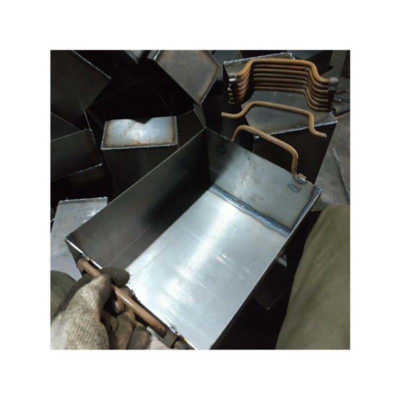 煤球炭块箱铁皮箱储物大小号加厚铁盒周转箱物料箱V零件定做工具
