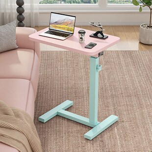 可升降床边桌卧室床头柜替代品可折叠置物架沙发边小桌子阳台茶几