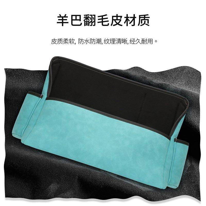 汽车座椅间储物箱网兜车座中间后背车内用K靠背置物袋车载收纳挂