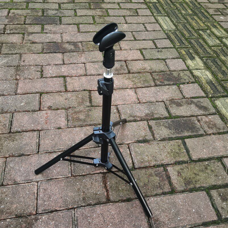 二胡专用话筒支架戏剧演奏弹奏落地无线话筒架麦克风支架迷你便携