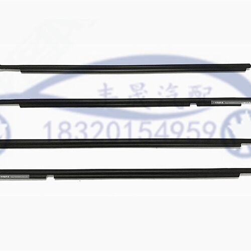适用于新老款霸道j普拉多LC120150前后车门刮水条玻璃外压条密封