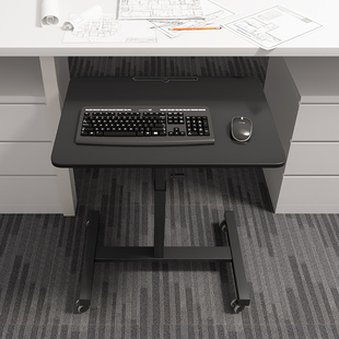 免打孔桌面延长板可折叠缝隙宿舍可升降侧边延长桌键盘手托电脑桌