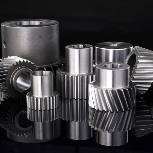 定制研磨6级高精度斜齿轮1.5模2模3模磨齿凸台斜齿轮齿条传动配件