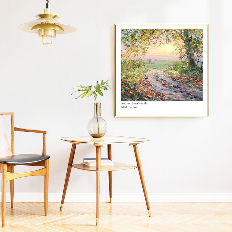 田园风格风景装饰画家居挂画现代简约玄关卧室床头房间壁画客厅
