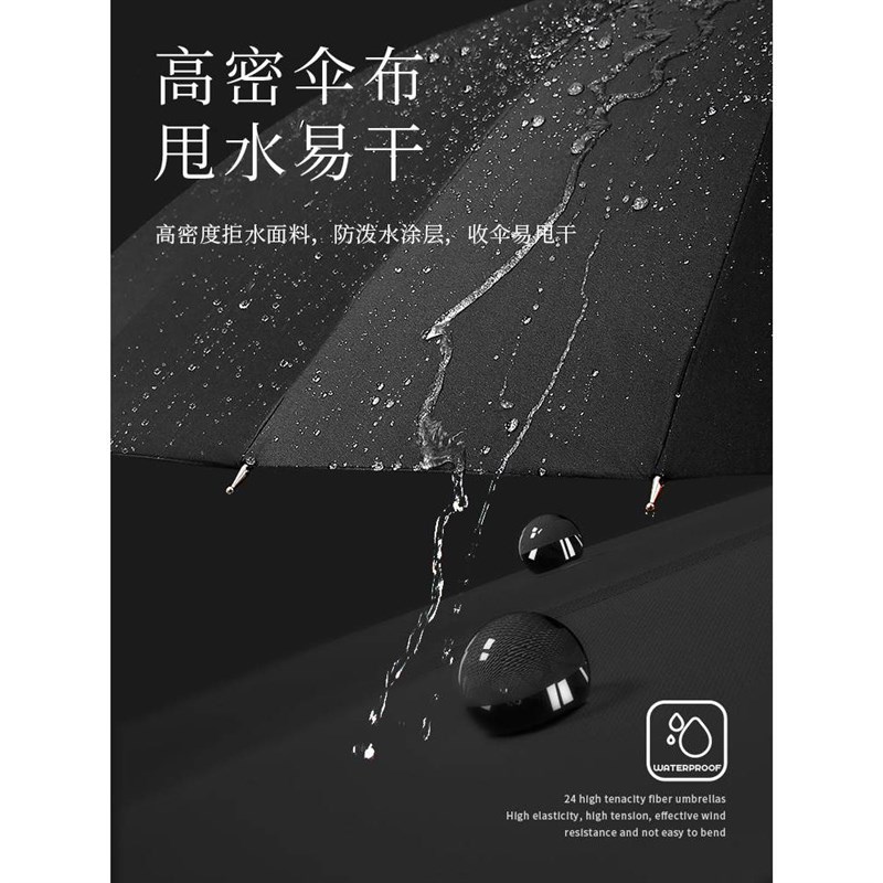 德国长柄雨伞木柄自动男士商务超大号加厚加固结实抗暴风雨三人