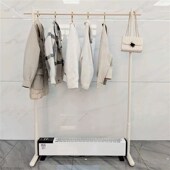 晾衣架落地卧室挂衣架室内晾衣杆取暖器烘衣架晒衣架子衣帽架