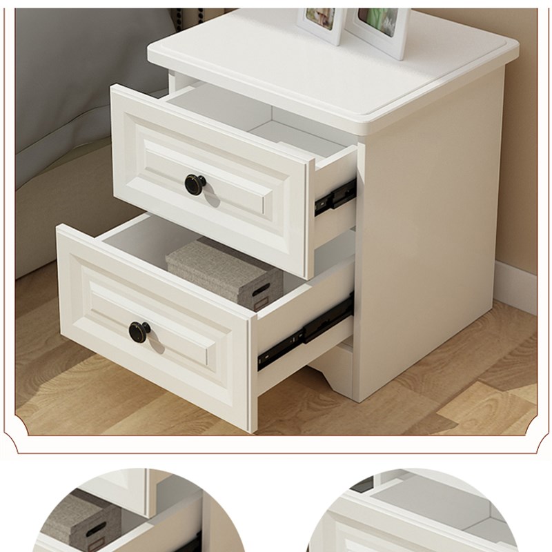 床头柜小型现代迷你超窄in风\\2cm宽厘米小尺寸床边柜