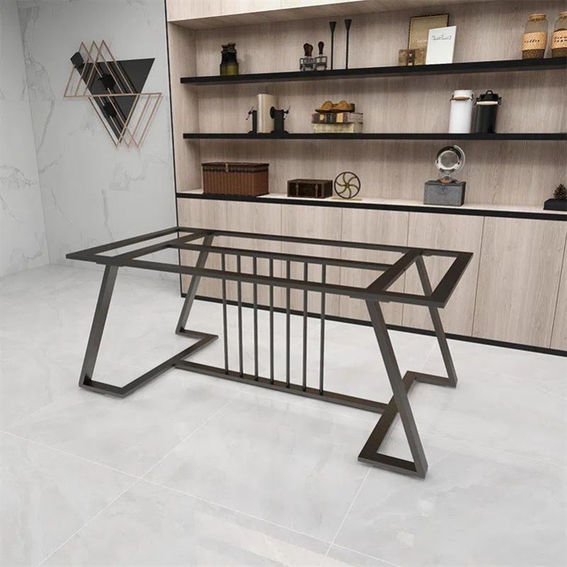 茶几脚支撑腿茶几腿铁艺桌腿支架金属桌脚餐桌桌子腿脚架子定制