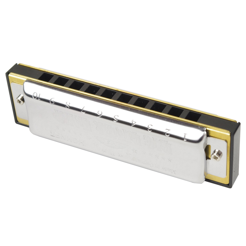 德国Hohner和来十孔蓝调布鲁斯学生口琴Big Rier 大河