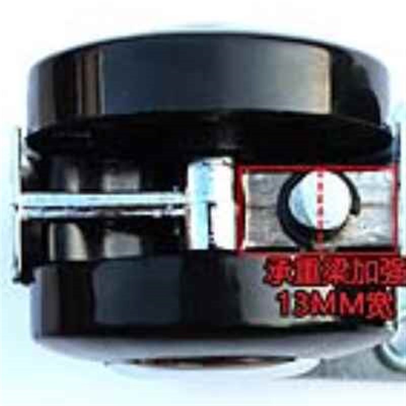 平板轮茶几滑轮桌子带刹车万向轮木板床头柜脚轮静音合金轮子