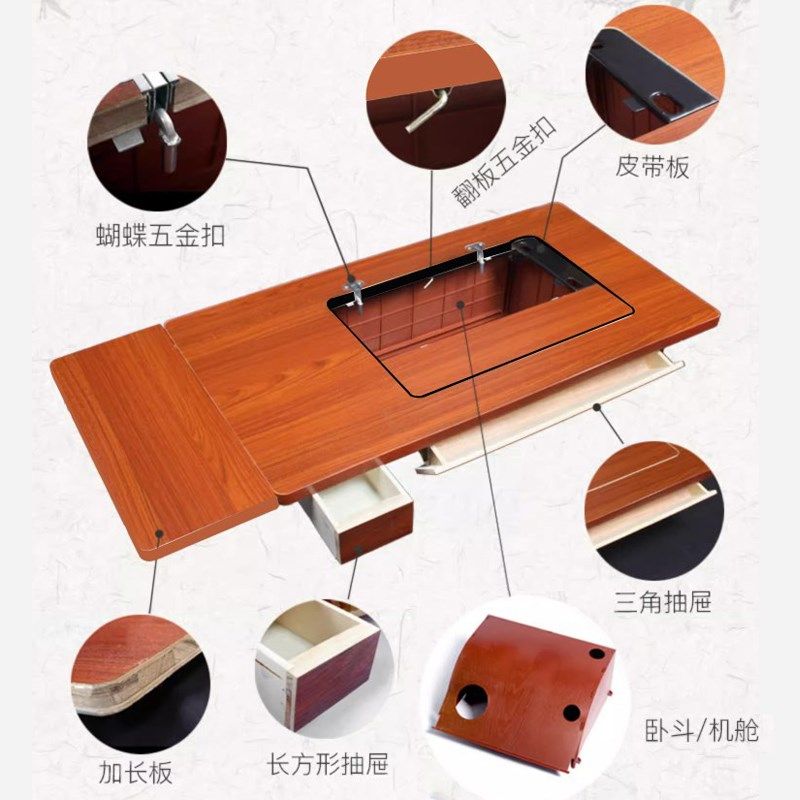 老式旧的缝纫机台板蝴蝶飞人牌的脚踏实木家用机架台,居家布艺,缝纫机,淘宝优惠券,粉丝福利购,淘宝优惠卷