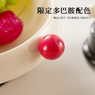 过年喜庆糖果盒客厅家用轻奢干果盘高颜值瓜子零食收纳盒乔迁之喜