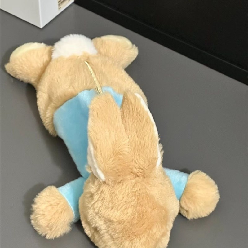 毛绒小动物笔袋可爱创意软呼呼小众学生午睡文具袋海獭桌面收纳袋