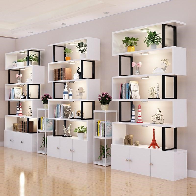 新款精品简约货架展示架自由组合陈列柜化妆品母婴店展示柜展架