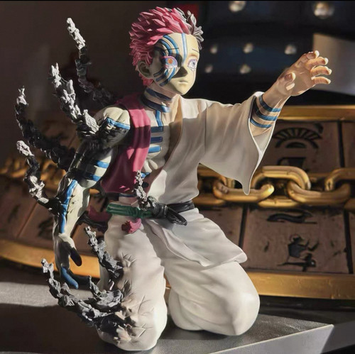 优质国产鬼灭十二鬼月死前忏悔上弦三猗窝座模型手办之刃