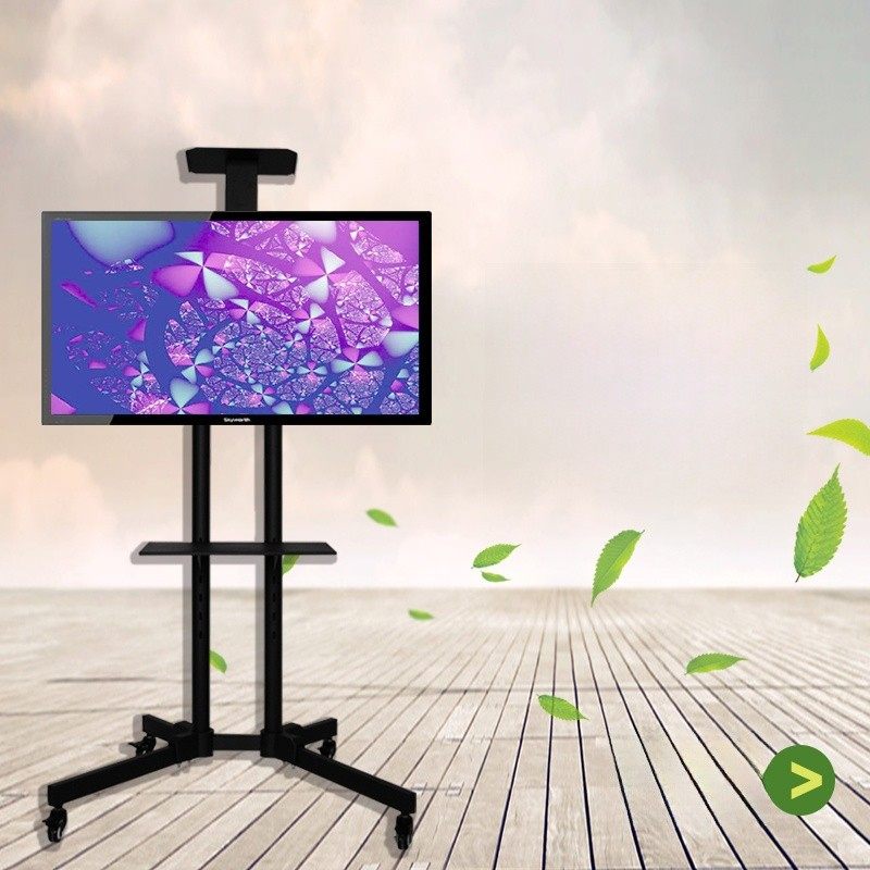 液晶电视机可移动支架落地推车会议室万能通用架子一体机立式挂架