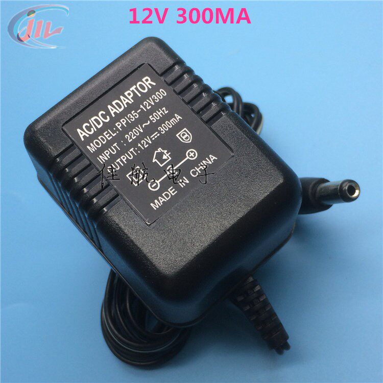DC12V300MA电源配接器麦克风接收器无线话筒电子秤变压器12V500MA