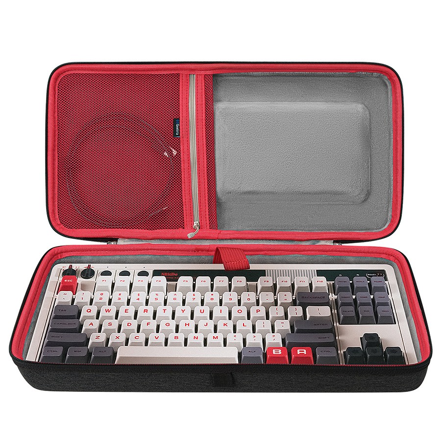 Geekria极客悦耳适用于赛博01 八位堂Retro复古风键盘保护收纳包