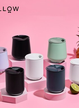 fellow咖啡随行杯品鉴杯陶瓷涂层双层保冷个人专用高档精致拿铁杯