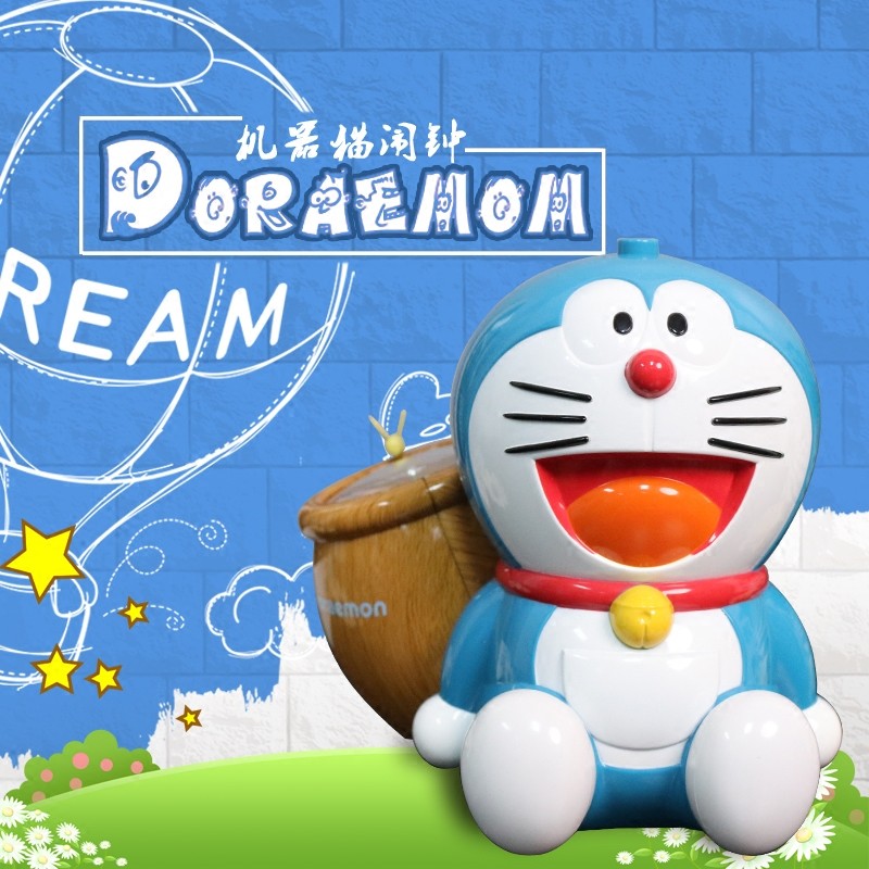 儿童卡通迷你可爱欧式多功能小闹钟创意学生时尚简约个性床头夜光