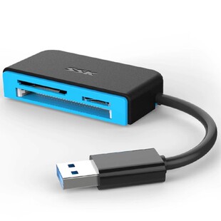 Card Reader USB 3.0多功能高速TF内存卡读卡器CF专用SD读卡器3.0