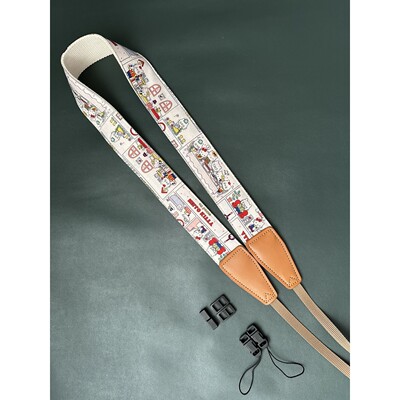 Unikstrap手作可爱卡通通用相机背带斜挎相机带Camera strap腕带