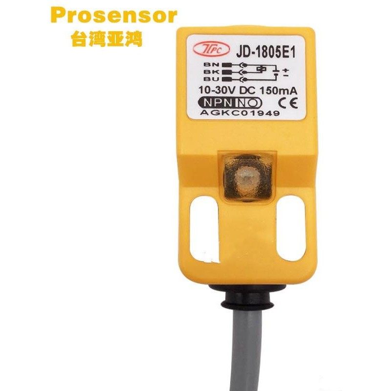 TPC亚鸿JD-1805E1方型接近开关Prosensor防水传感器现货上海
