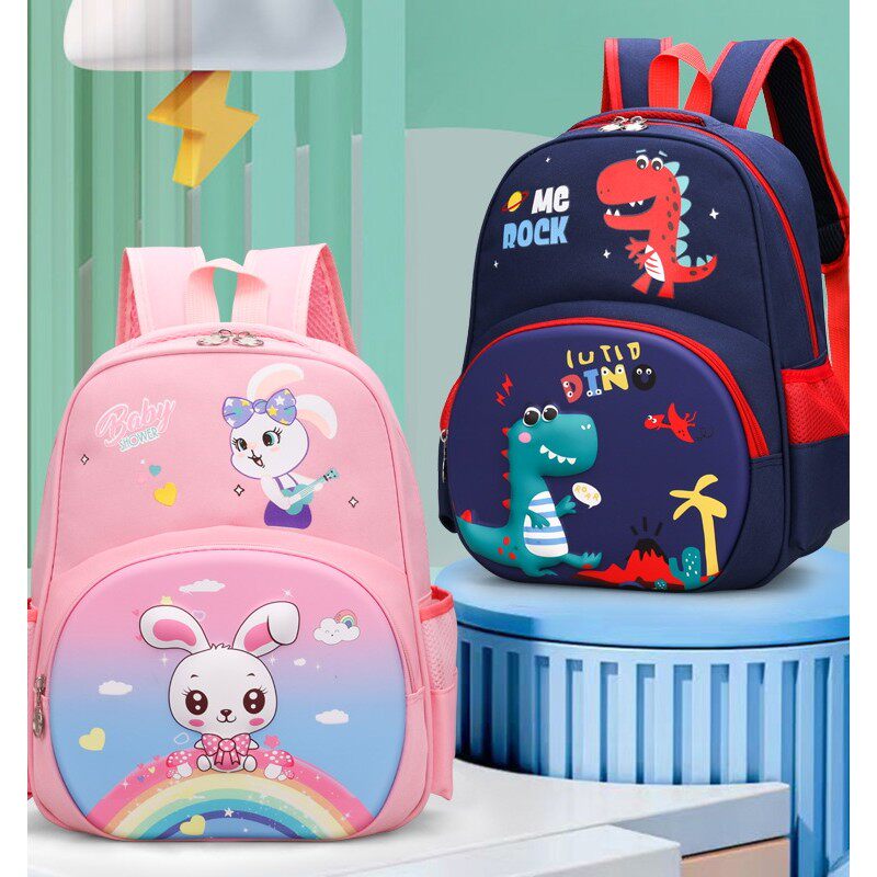 软超轻便防水幼儿园书包女孩小学生一儿童背包男童宝宝卡通