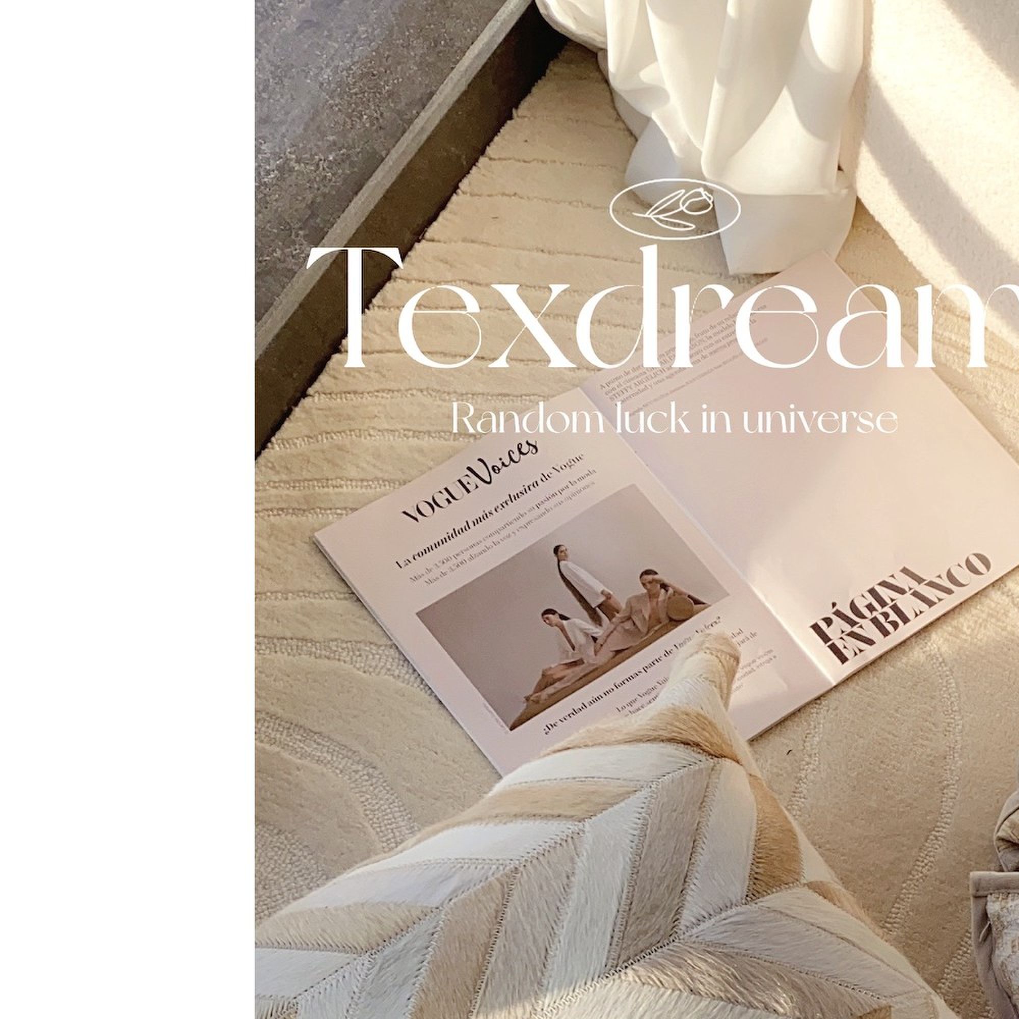 Texdream态度 麦穗米色 法式提花抱枕客厅沙发靠枕轻奢真牛皮枕套