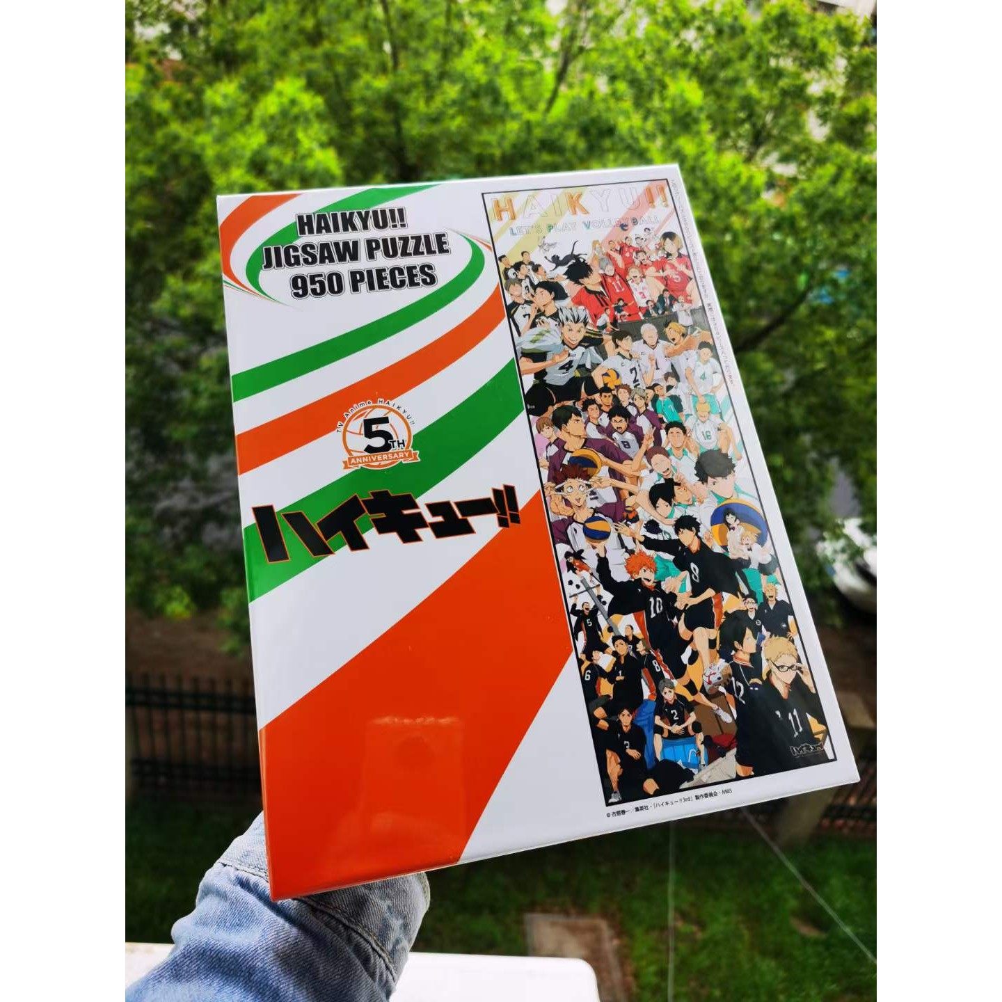 【现货】日本Ensky 排球少年乌野高校排球部950片拼图进口纸质