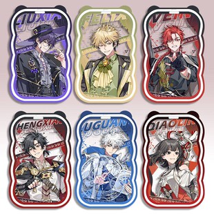 时光人波浪卡套陆光程小时刘枭夏斐波浪卡套学生校牌公交卡套