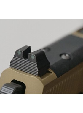 Fnx45机瞄火山模型marui夜光填充钢制pqp