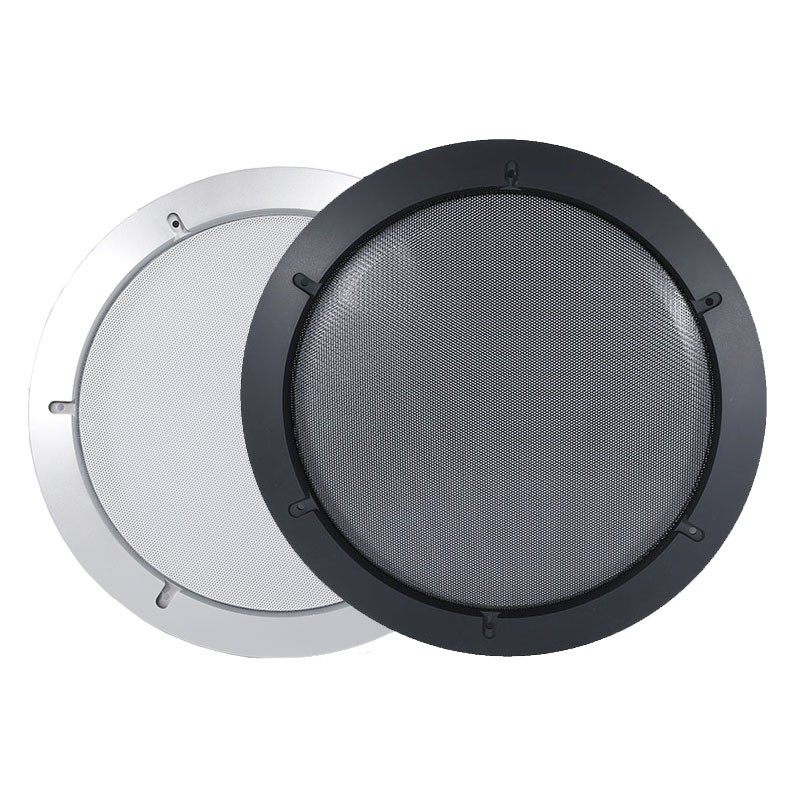 喇叭网罩音箱扬声器保护罩音响装饰圈面罩铁网12寸低音炮汽车改装