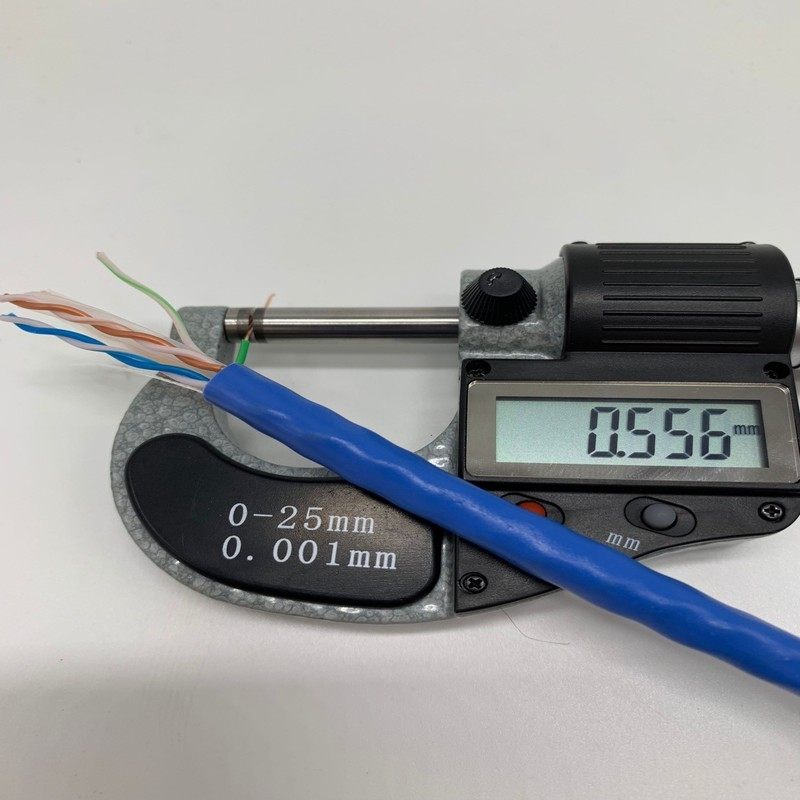 国标安普超六类网络线8芯0.58全铜/300米/箱装无氧铜千兆网线