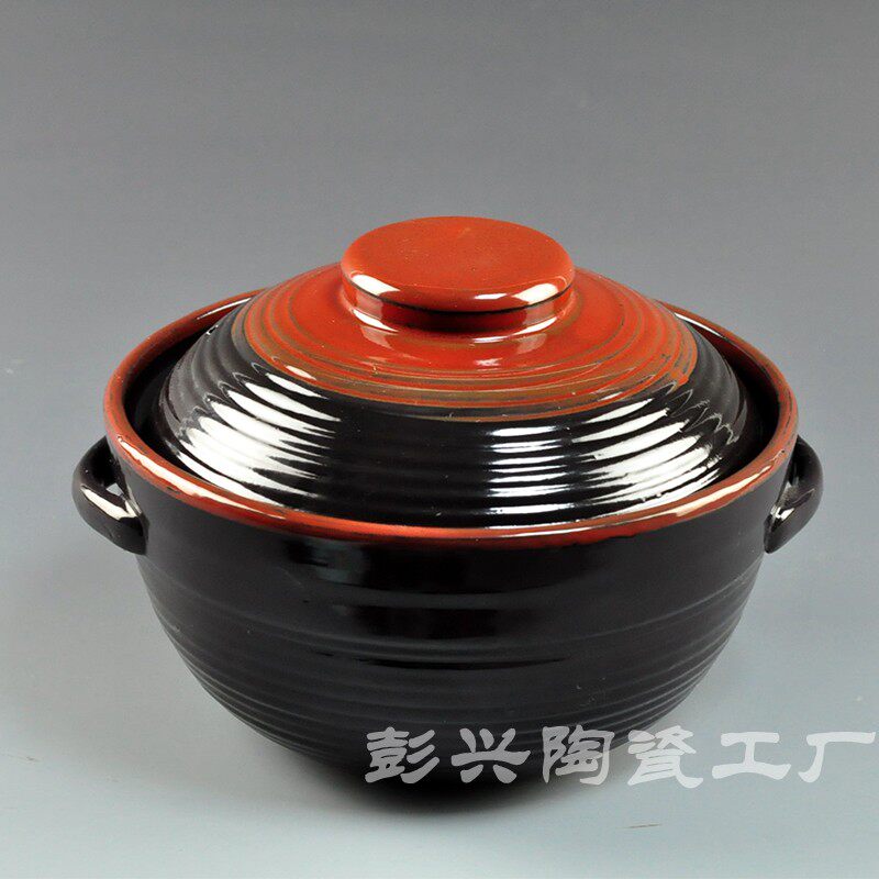 陶瓷砂锅土锅炖锅 大容量深锅陶瓷汤煲熬粥煲汤沙锅砂锅厂家直销