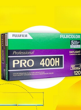 日本原装fuji富士pro400H胶卷120彩色负片23年现货柯达portra炮塔