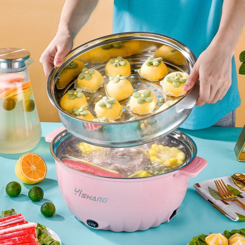 电锅煮炒俩用小型学生宿舍电锅火锅炉快煮锅2一3人炒菜一体锅,厨房电器,电煮锅,淘宝优惠券,粉丝福利购,淘宝优惠卷