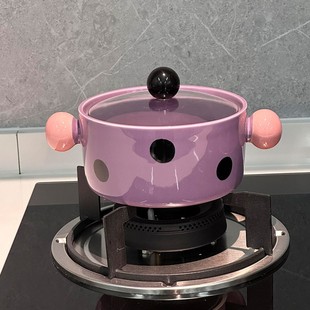 可爱泡面锅一人食韩式泡面碗宿舍学生带盖陶瓷大容量高颜值带手柄