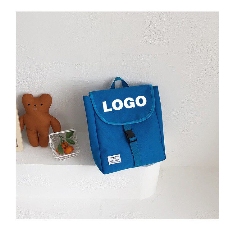 补习培训辅导班书包袋定订制做LOGO印字韩版休闲风可爱简约双肩背