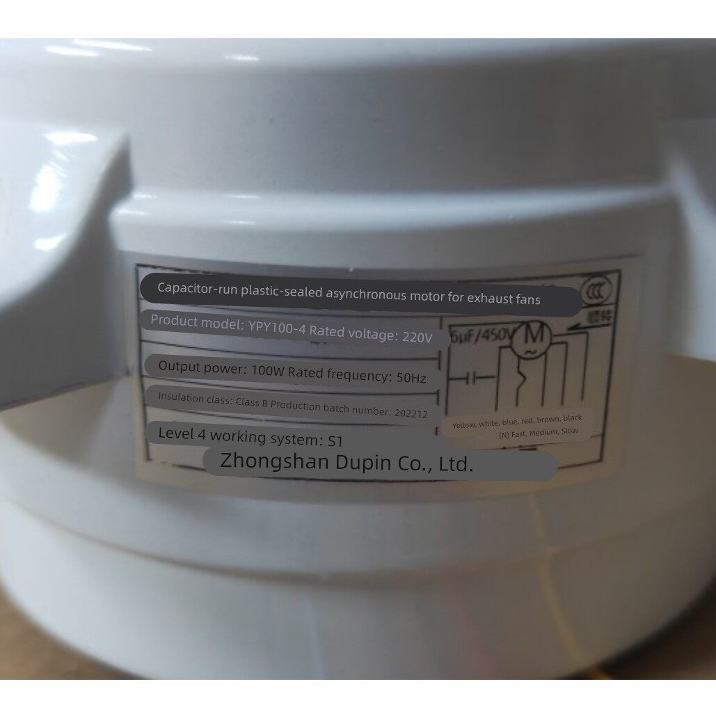 适用耀阳电器YPY100-4吸排油烟机用电容运转异步电动机