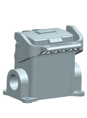 为乐电气VELLEDQ重载连接器外壳H6B-TSH-2B-M20532PG-K-F1L-CV