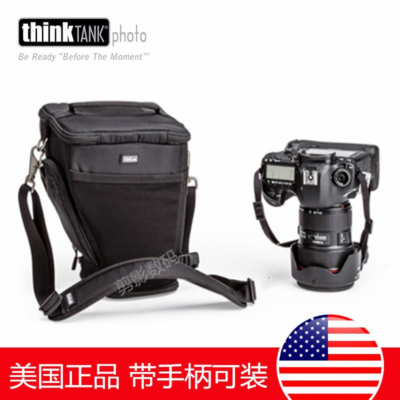thinkTANK创意坦克DH876单肩三角包单反相机包专业快速抓拍1DX D5