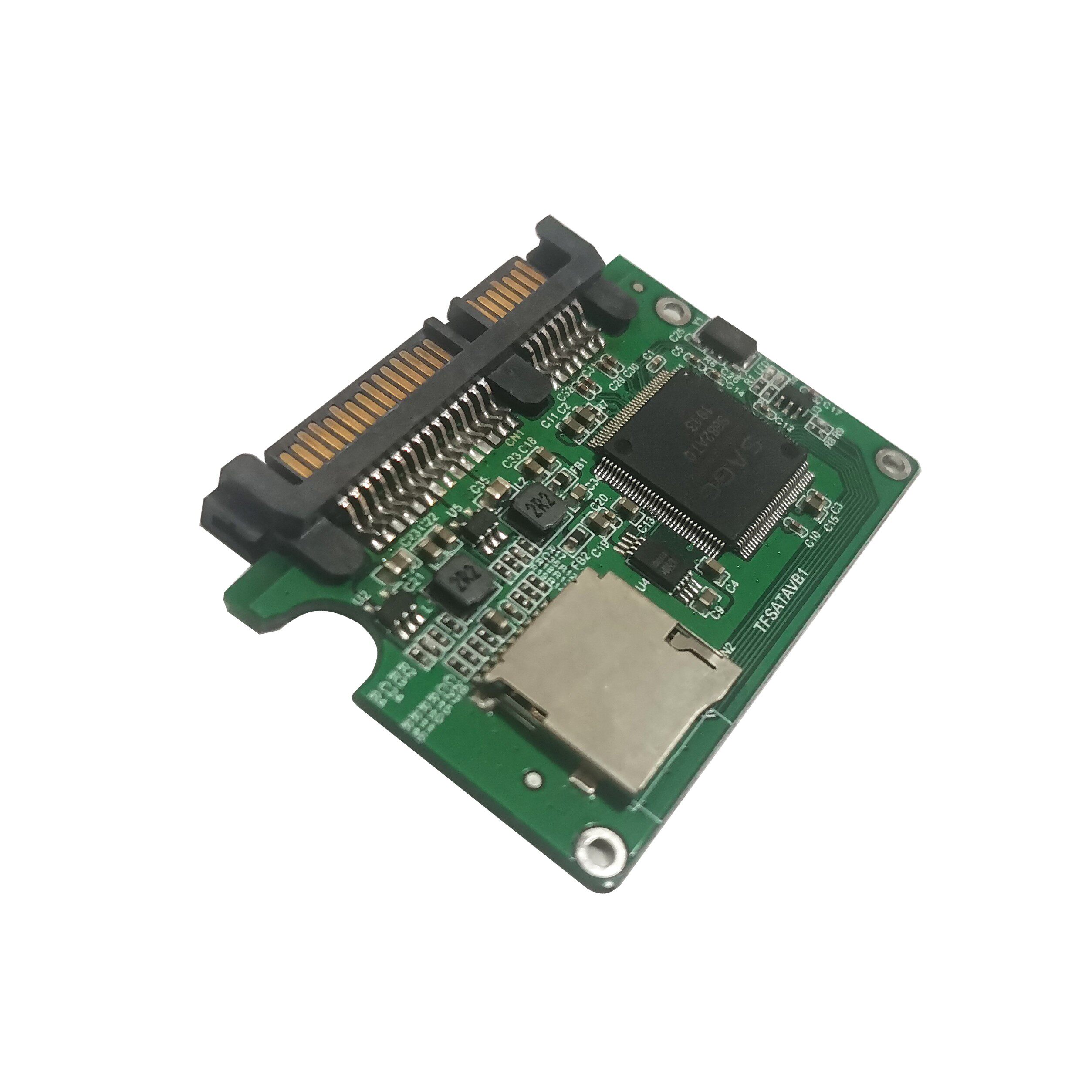 MICRO SD TF转SATA TF卡改成硬盘 笔记本台式机通用 SSD转接卡