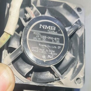B70 变频器风扇 MAT 2线 0.13A DC24V 05W 2410SB 6025 NMB 原装