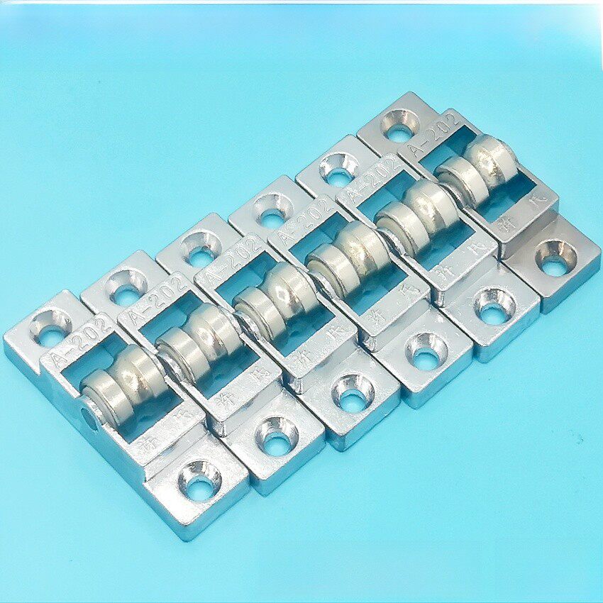 冷藏柜玻璃门冰箱A202滑轮火锅烧烤点菜柜门滚子保鲜柜平移门配件