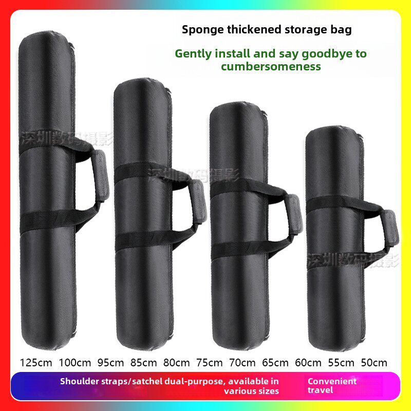 加厚单反摄影摄像三脚架灯架脚架包三角架滑轨道收纳袋便携手提包