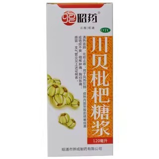 昭药川贝枇杷糖浆 120ml/瓶